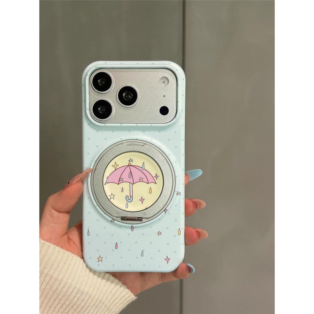 Có Giá Đỡ Xoay Ốp Lưng Điện Thoại Ô Dễ Thương Thích Hợp Cho iPhone 11 12 13 14 15 16 17promax Chất L