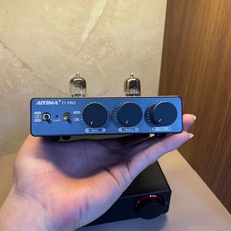 Pre Đèn AIYIMA T1 Pro Chính Hãng | Bluetooth 5.1 | Preamp HiFi | Bộ Tiền Khuếch Đại
