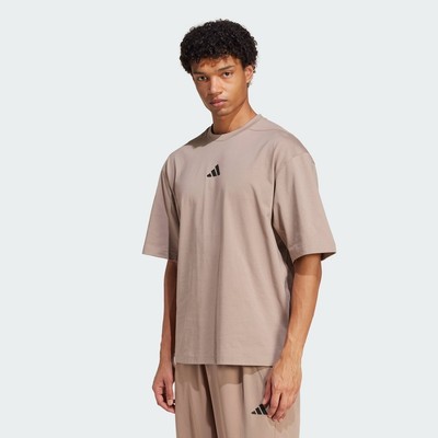 adidas Gym & Training Áo Thun Tập Luyện Oversize PrimeLift Nam nâu JV9684