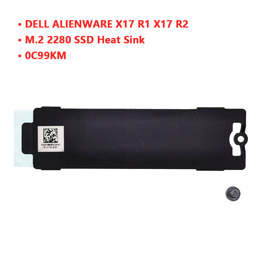 Dành Cho laptop Dell Alienware X17 R1 X17 R2 M.2 NVME 2230 2280 SSD Ổ Cứng Gắn Chân Đế Tản Nhiệt 0C9