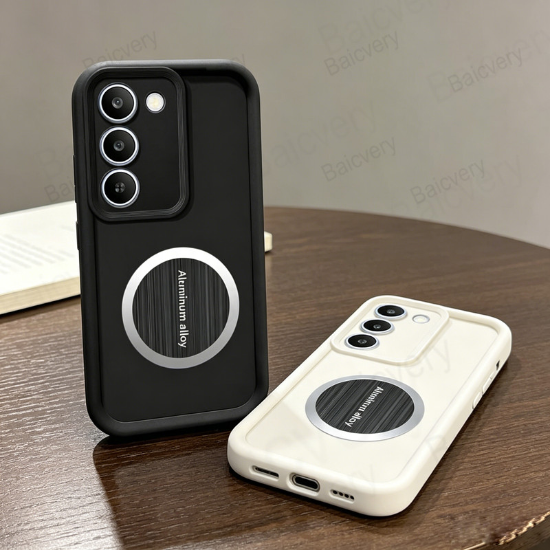 Ốp Lưng Thời Trang Cho TECNO SPARK 40 Pro 4G Có Tấm Sắt Miếng Dán Mềm Cho TECNO SPARK 40 Pro Plus