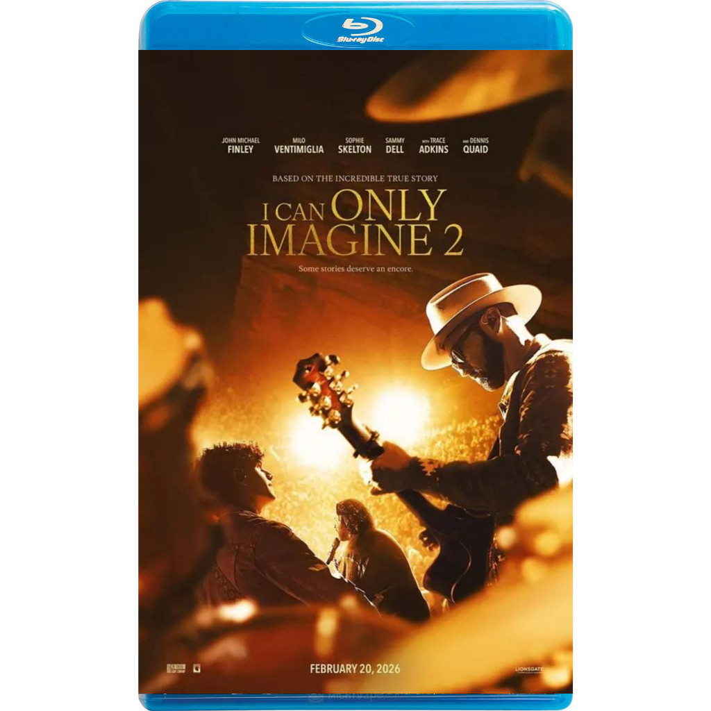 Blu-Ray Movie-Beyond Imagination 2 / I Can Only Imagine 2 (2026)