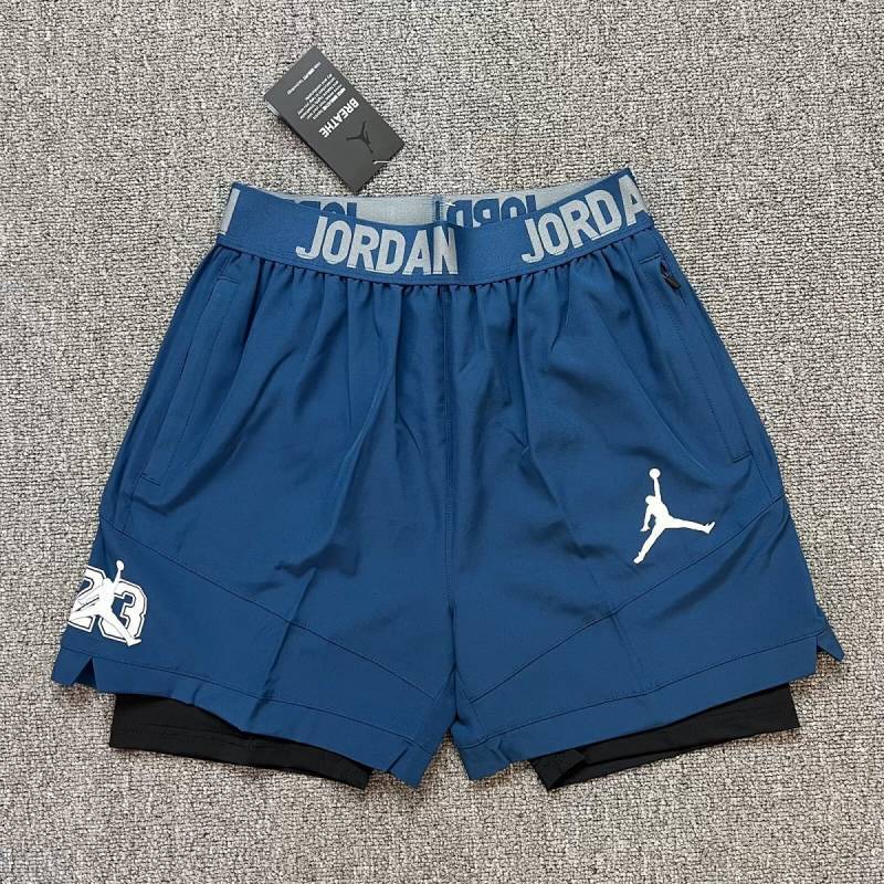 Sports for Basketball Training Shorts American Breathable Double-Layer Shorts Running Shorts Fitness
