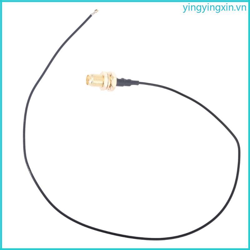 YIN 32cm 12 6in MHF4 đến RPSMA 0 81mm RFPigtail Cáp Ăng-ten Cho M 2 Thẻ WiFi AX210 AX200 9260NGW 826