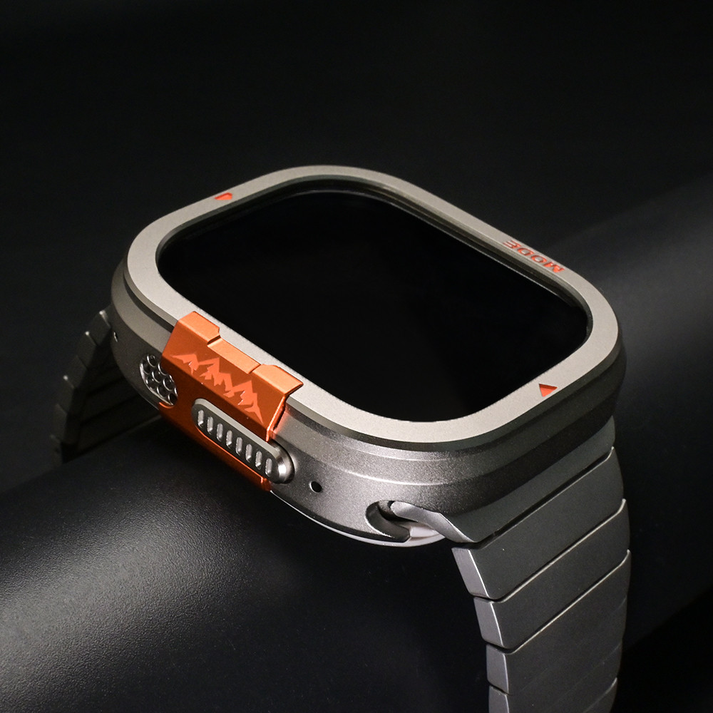 Hợp Kim Nhôm WatchCase Cho iWatch Ultra 3 2 1 49mm Vỏ Bảo Vệ Phụ Kiện Cho iwatch Series 11 10 46mm V