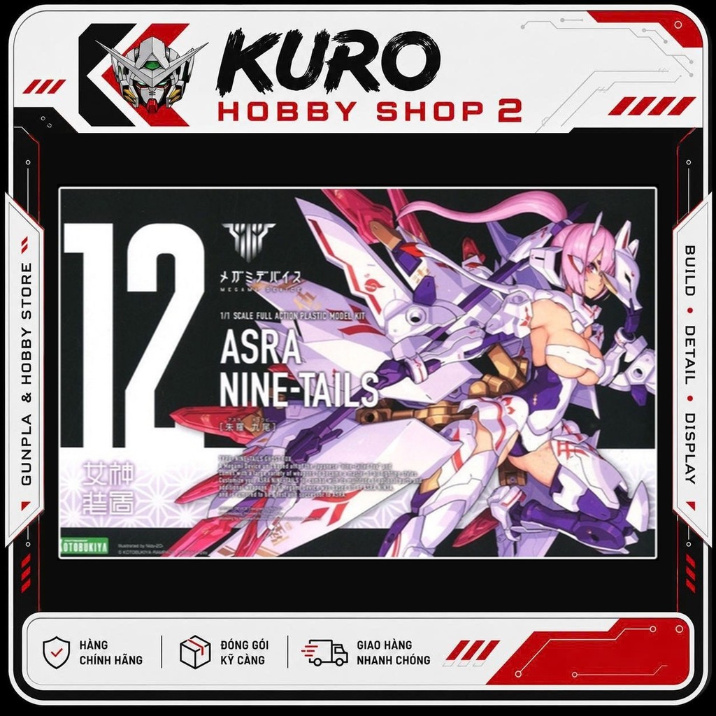 [Kotobukiya] Mô Hình Lắp Ráp Megami Device Asra Nine Tails