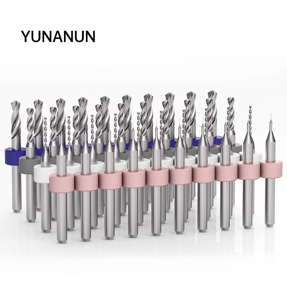 YUNAUN Mini CNC Khoan Đa Năng PCB Xoắn Khoan Gỗ CNC Khoan Carbide CNC Phay CNC