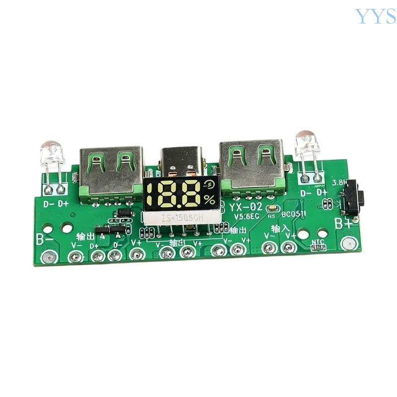 Bảng mạch sạc Mainboard điện thoại di động YYS IP5356 có đầu vào và đầu ra USB
