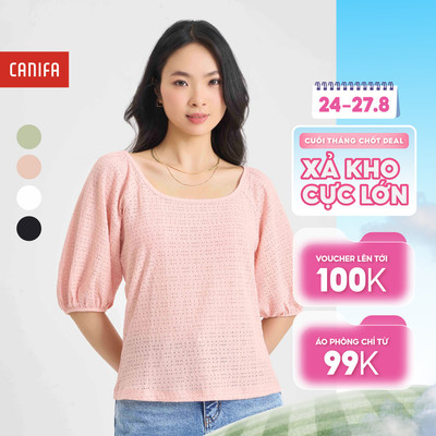 Áo kiểu nữ CANIFA 6TO24S001