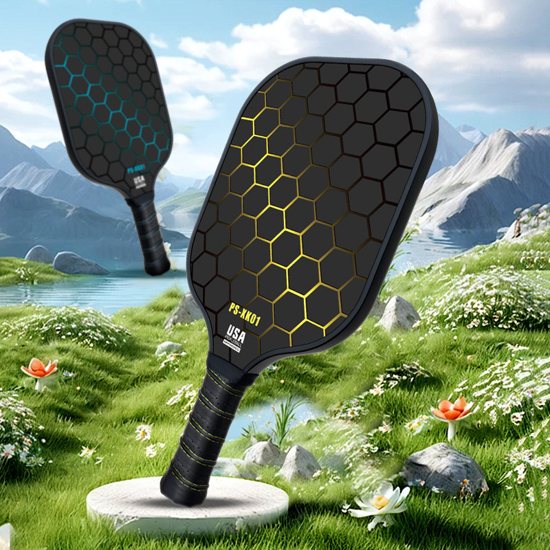 Pickle Racket Carbon Fiber T700 đầy đủ bộ pickleball sợi thủy tinh