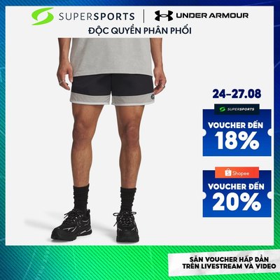 Quần Ngắn Thời Trang Nam Under Armour Icon Woven Track - 6009350-001 ADS15