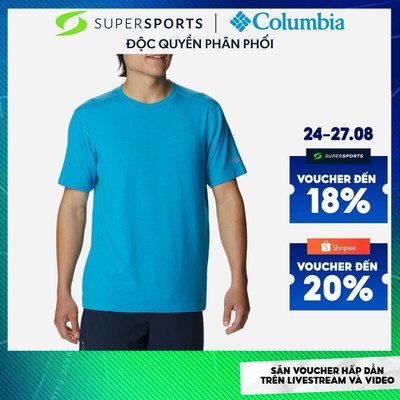 Áo Thun Ngắn Tay Nam Columbia Endless Trail™ Running Tech - Xanh Dương  - 2031691417