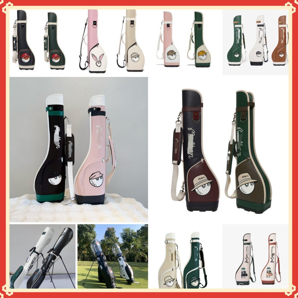 ✨Hàng Mới Về✨ Golf Bag Túi Golf Túi Golf Nhỏ Nhẹ Chống Nước Golf Sunday Bag Nam Nữ