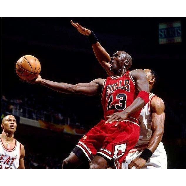 Jordan No. Áo đấu lưới đỏ 23 Bulls 97-98 NBA Jersey
