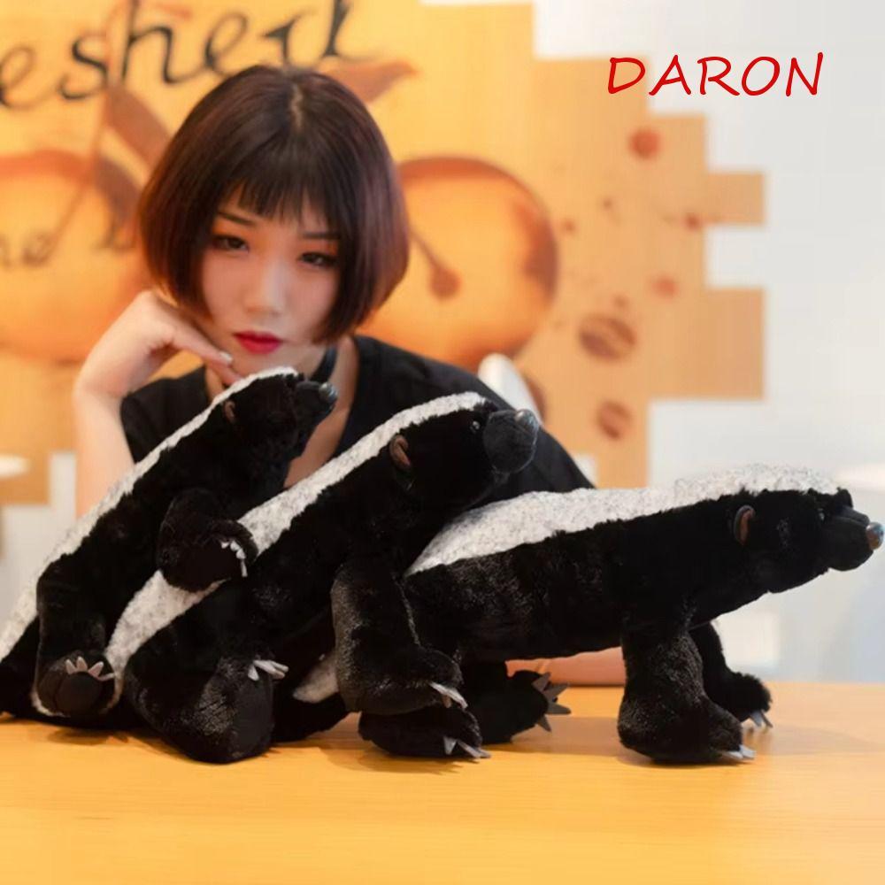 DARON Badger Mongoose Sang Trọng, Trang Trí Phòng Như Thật Badger Đồ Chơi Mật Ong, Hoạt Hình Đáng Yê