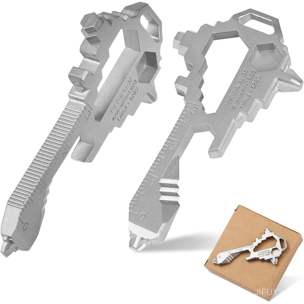 Herda Keychain Multitool - EDC Tool with 17+ Functions Gifts Bottle Opener