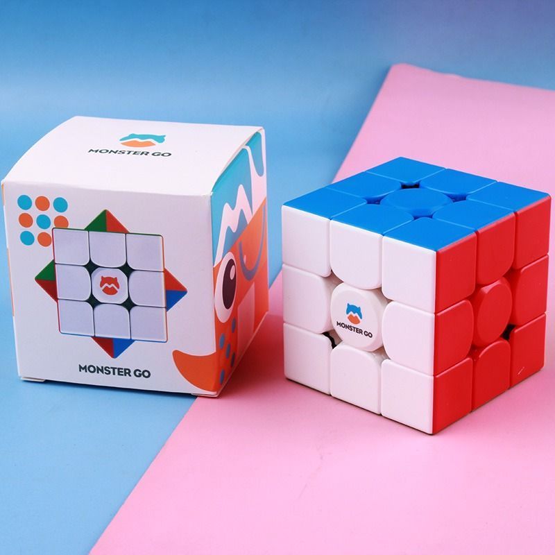 Genuine In StockGAN萌刻MG3EDU三阶魔方& 版初学者顺滑专业3阶儿童益智玩具入门Third Level Swift Block 355S Drifting Block For B