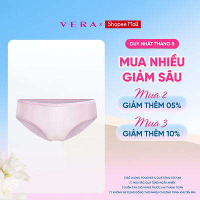 Quần lót bikini nữ Vera microfiber trơn - V0846