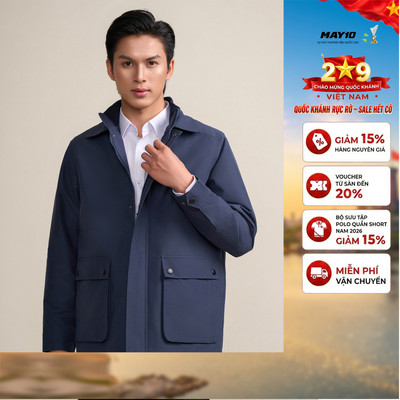 Áo Jacket nam 5 lớp May 10 mã 030124208