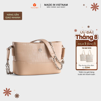 Túi Yuumy (Thời trang nữ đi tiệc size 20 - Túi đeo chéo da Verein YN183) Bagsmart