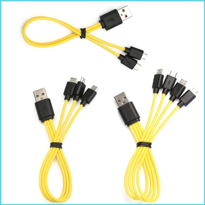 RUN 2 trong 1 Cáp Micro USB Sạc Nhanh Cáp Sạc Máy Tính Bảng Dây Sạc Điện Thoại 2in1