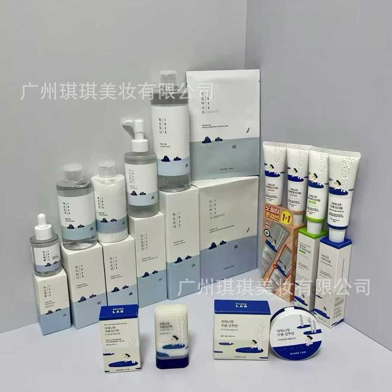 R R ROUND LAB ROUND LAB ROUND LAB Birch Dokdo Facial Cleanser Essence Anti-Sun Stick Toner0901226A8 