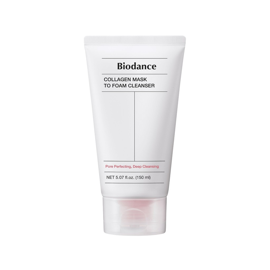 Biodance Collagen Mask to Foam Cleanser
