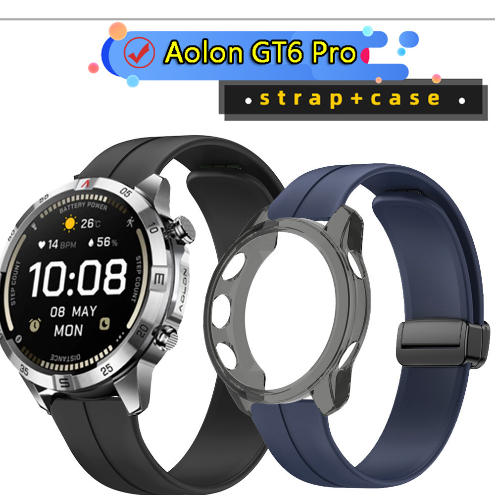 Ốp lưng Aolon GT6 Pro Bảo vệ màn hình Dây đeo Aolon GT6 Pro Dây đeo silicon cho Aolon GT6 Pro Dây đe
