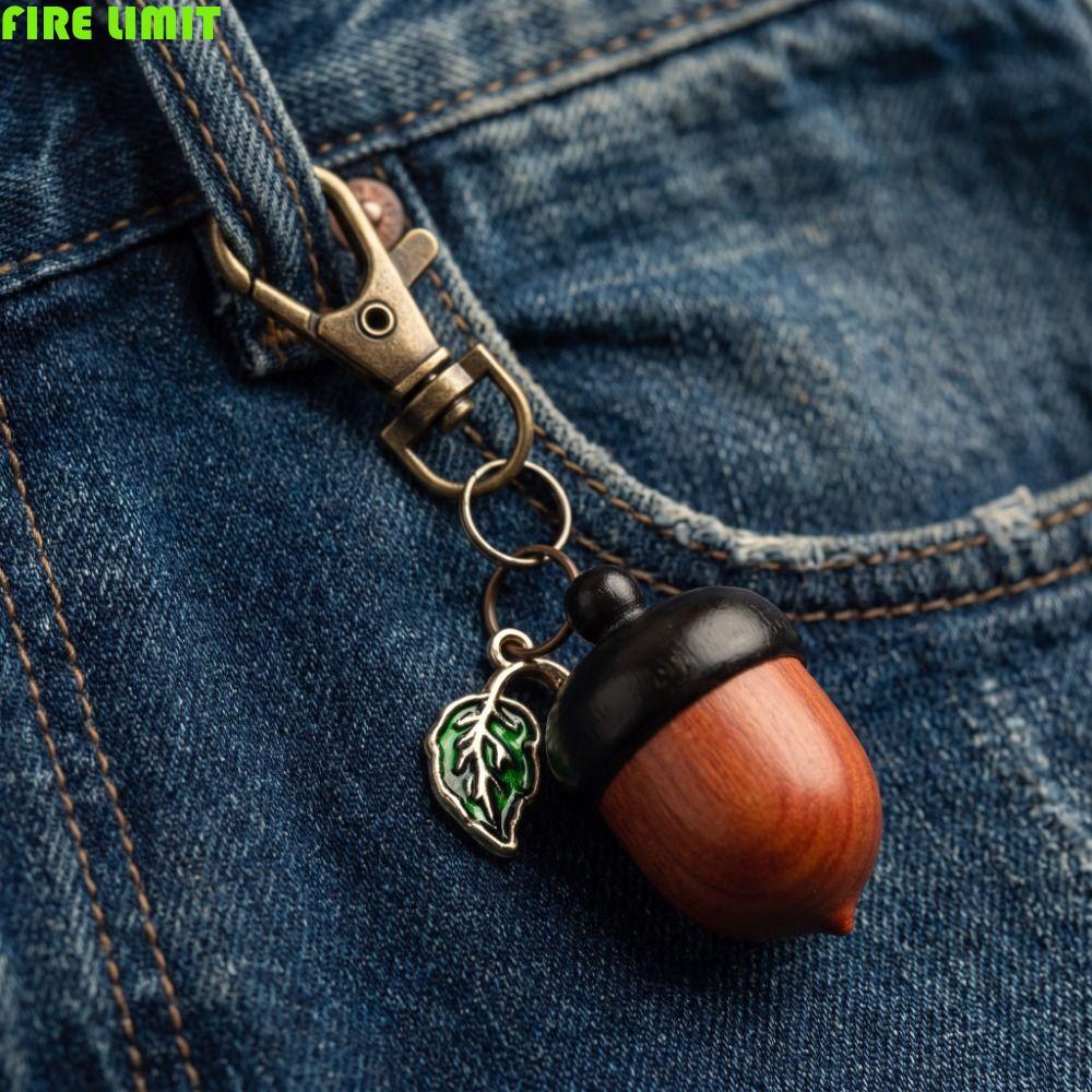 FIRE LIMIT Acorn Móc Khóa, Xoắn Mở Vật Dụng Nhỏ Lưu Trữ Acorn Twist Mở Móc Khóa, Mô Phỏng Di Động Ac