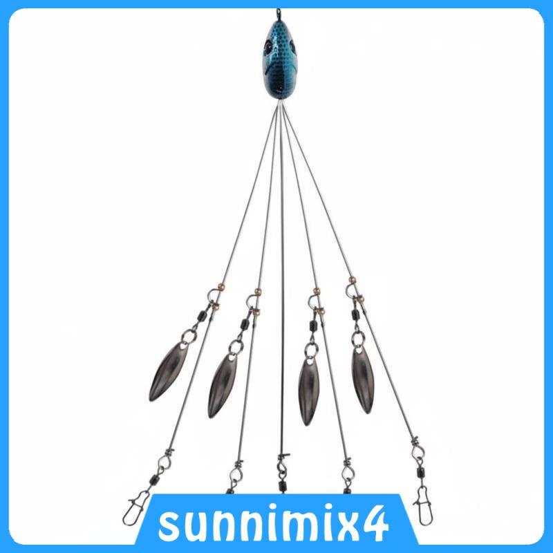 Alabama Rig 18 G Umbrella Rig Nước ngọt và nước mặn Soft Swimbait cho ngư dân Bass