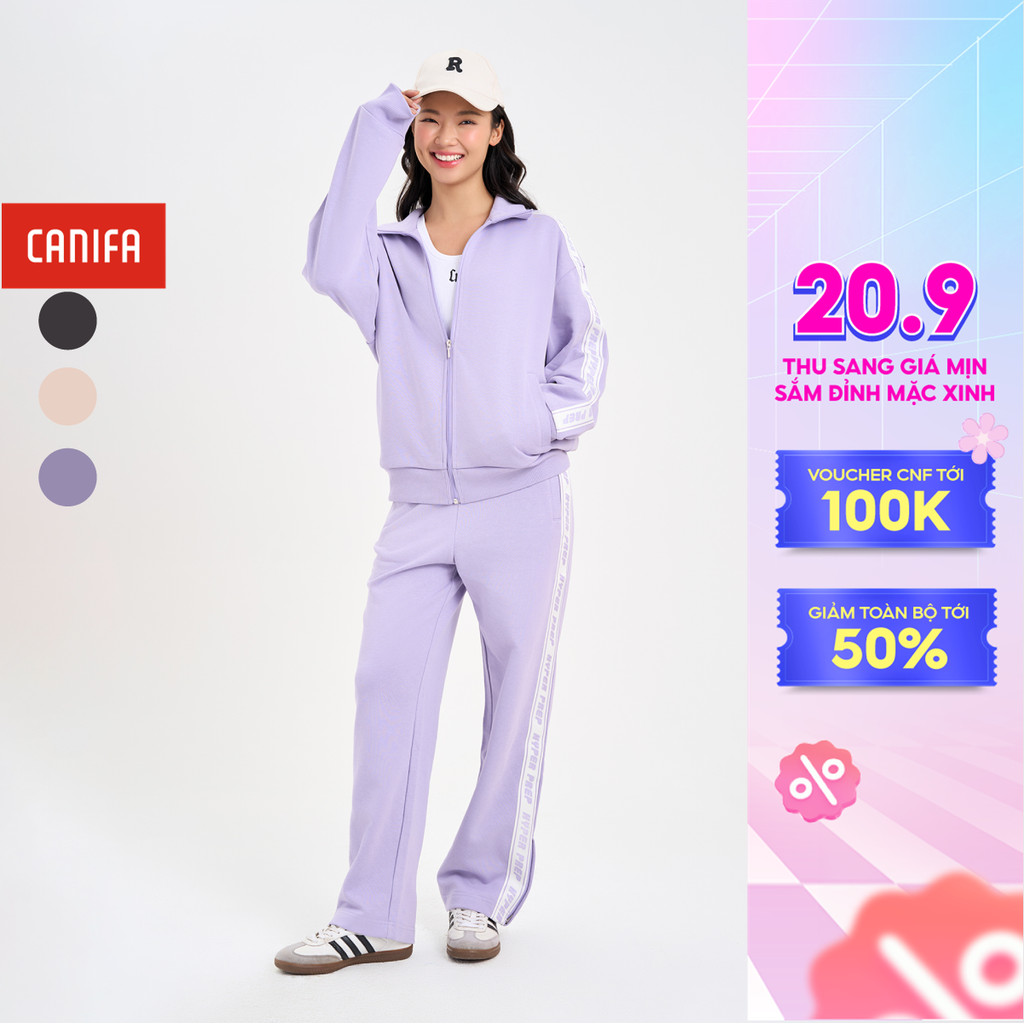 Bộ quần áo nỉ nữ CANIFA 6ST24W003