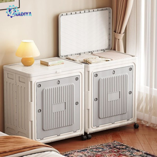  Hộp Đựng Quần Áo Gấp Gọn Có Bánh Xe – Thùng Đựng Quần Áo Gia Đình Kín Đáo Chống Bụi Bẩn 