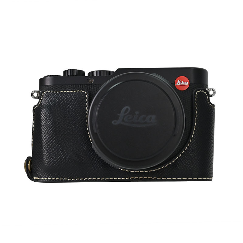 Túi đựng máy ảnh Leica Túi bảo vệ Túi đựng máy ảnh Da nâu cổ điển Leica D-LUX8 Vỏ bảo vệ