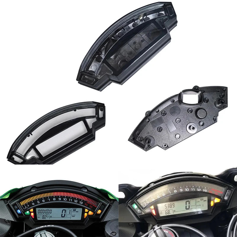 Dành Cho Kawasaki ZX10R ZX 10R ZX-10R 2016-2018 2019 2020 2021 Xe Máy Dụng Cụ Vỏ Đồng Hồ Tốc Độ Đồng