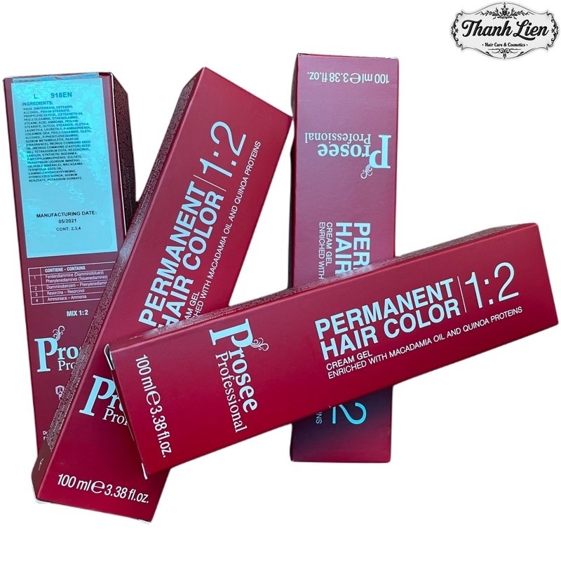 [ LT ] Thuốc Nhuộm Tóc Prosee Leo Shiny Hair Color Chính Hãng 100ml