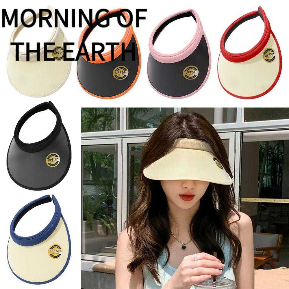 MORNING OF THE Sun Hats Solid Sports Tennis Golf Running Top Mũ rỗng