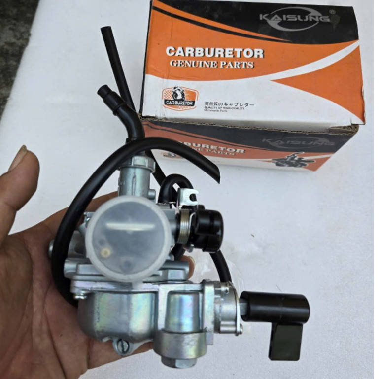 Chế hòa khí, bình xăng con BXC dành cho xe RS RS100 KaiSung PTXM-TDP