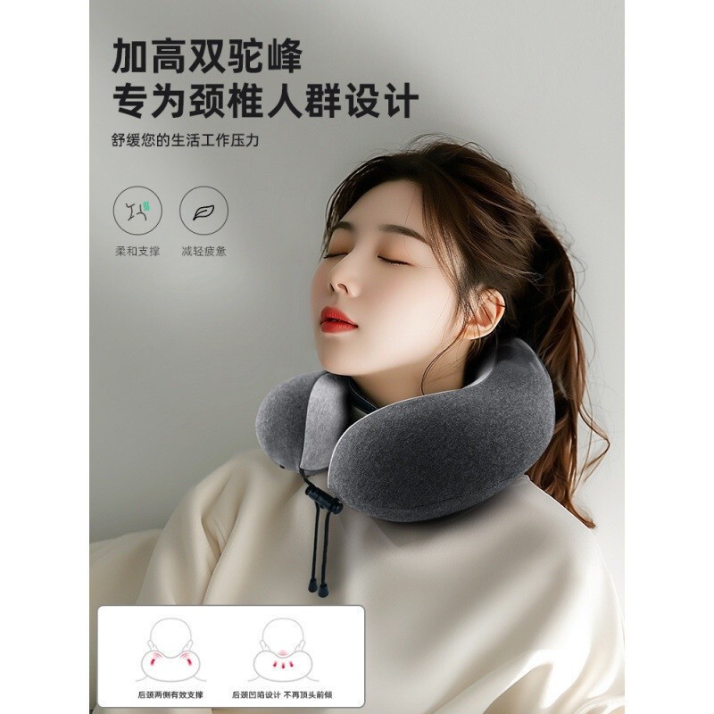 Hot SellingType Pillow Travel Portable Neck Pillow Headrest Neck Pillow Airplane Shape Pillow Car Hi