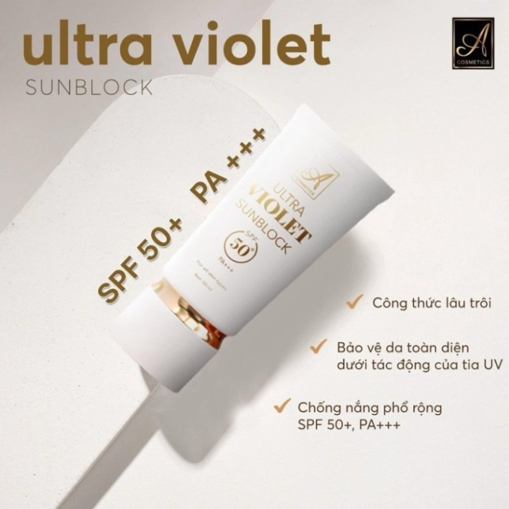 Kem Chống Nắng Acosmetics Phương Anh Ultra Violet Chính Hãng 50ML  shop