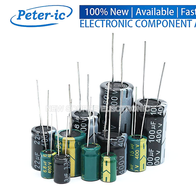 Tụ Điện Phân 400V 1uf 2.2uf 3.3uf 4.7uf 6.8uf 8.2uf 10uf 15uf 22uf 33uf 39uf 47uf 68uf 82uf 100uf 12