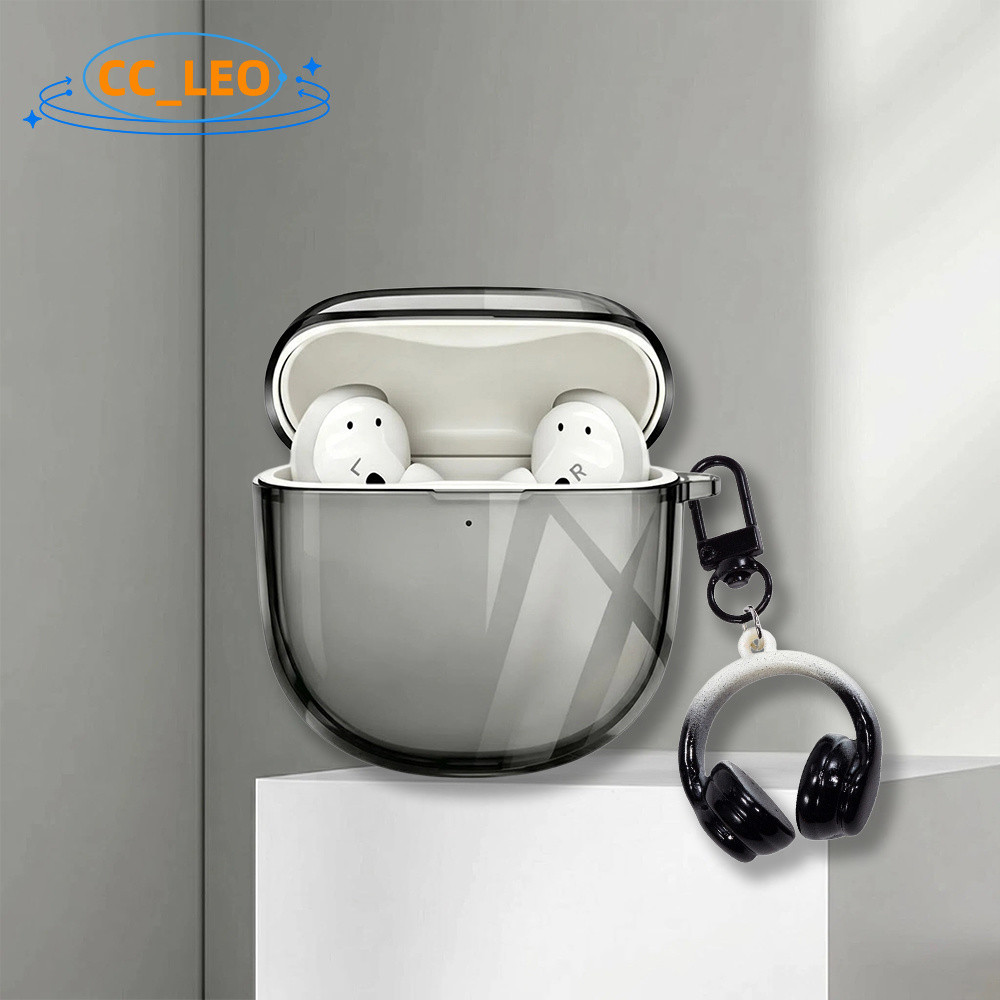 for Bose QuietComfort Ultra 2 Case Cute Keychain Pendant Bose QuietComfort Ultra Clear Soft Case Sui
