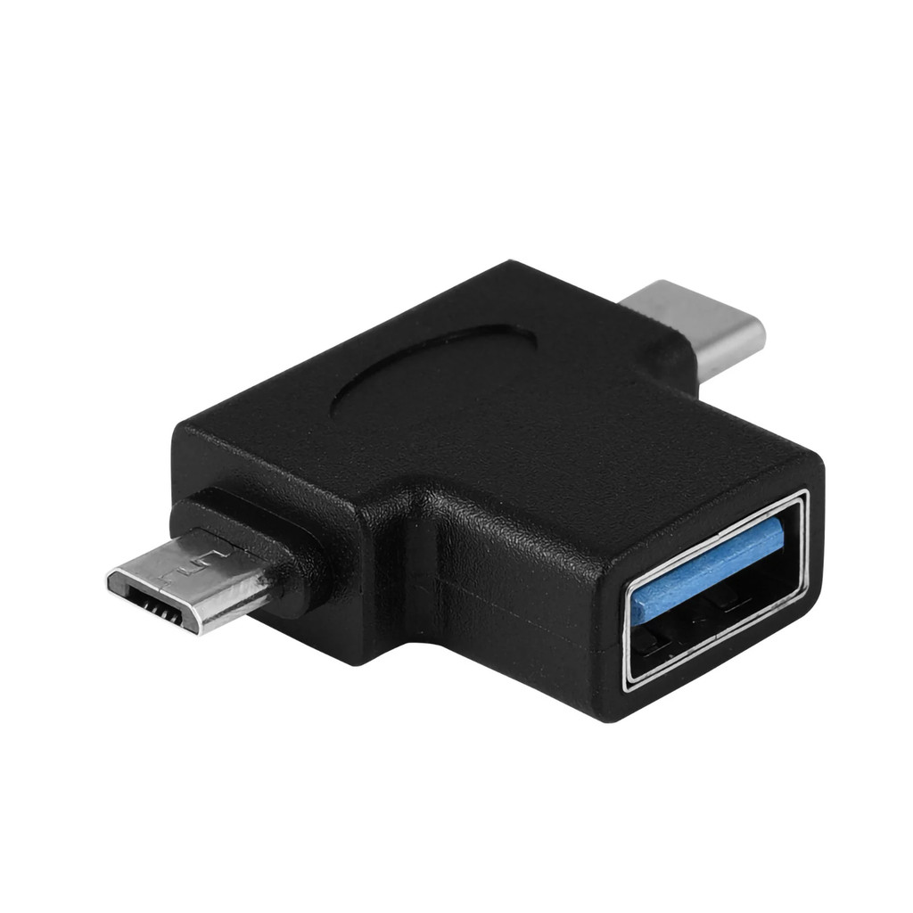 Mini USB Otg Mini USB Otg Adapter USB Otg Mini 2 Trong 1 Micro USB 3.1 Loại C Nam Sang USB 3.0 Nữ Bộ