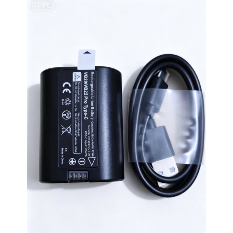 Pin V22 VB20 Thích Hợp Cho Máy Ảnh GODOX V350 V350S V350F Pin Flash Top