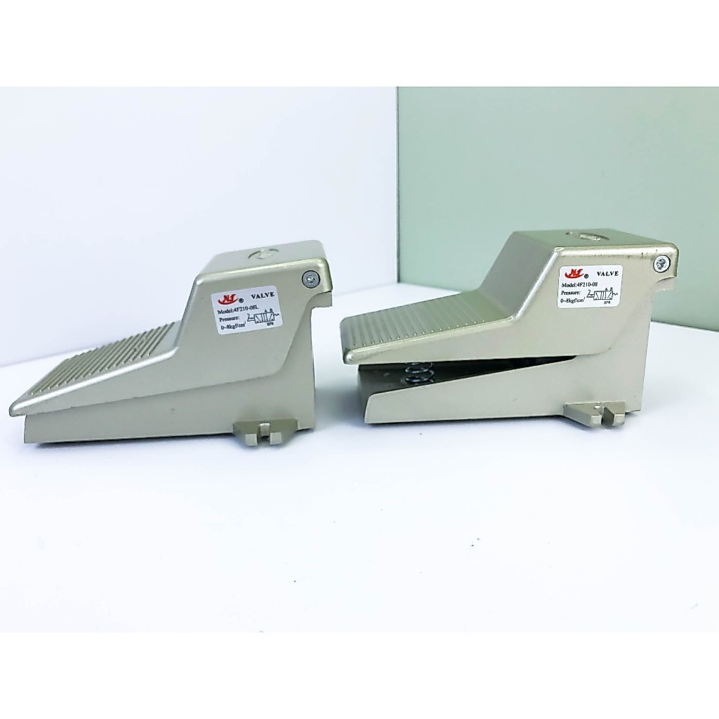 Van đạp chân khí nén 4F210-08/ 4F210-08L - Van dẫm chân khí nén 4F - Bàn đạp chân khí nén 4F