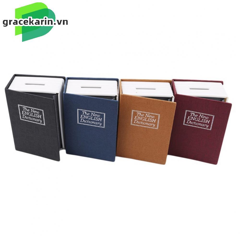 Stylish Book Design Safe Box with Combination Lock for Securing Jewelry and Keys