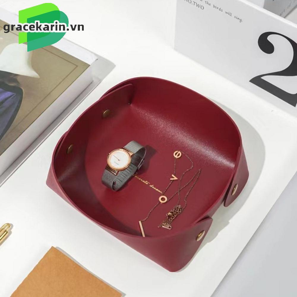 Storage Tray Desktop Storage Dice Tray Entryway Put Key Plate Home Decoration