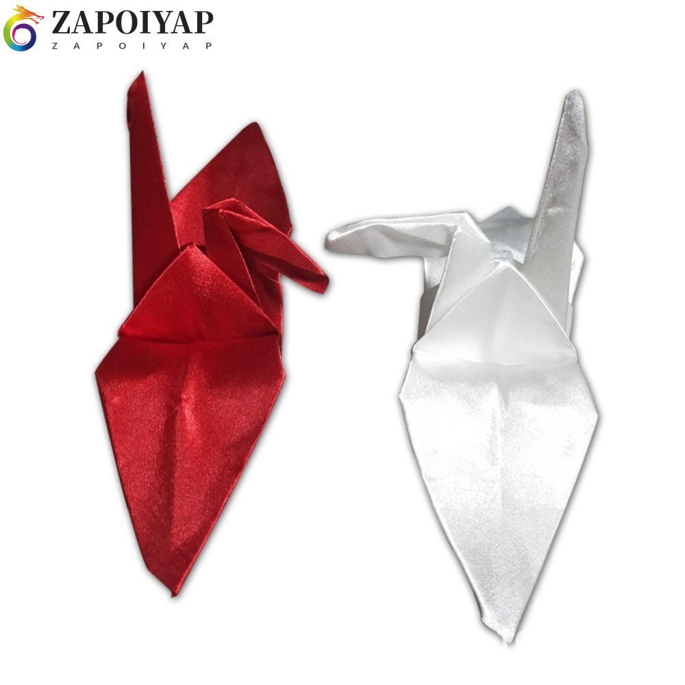 ZAPPOIYAP Magic Trick Paper Crane, Close Up Gimmick Phụ kiện Origami Crane Magic, Bar Party Stage Il