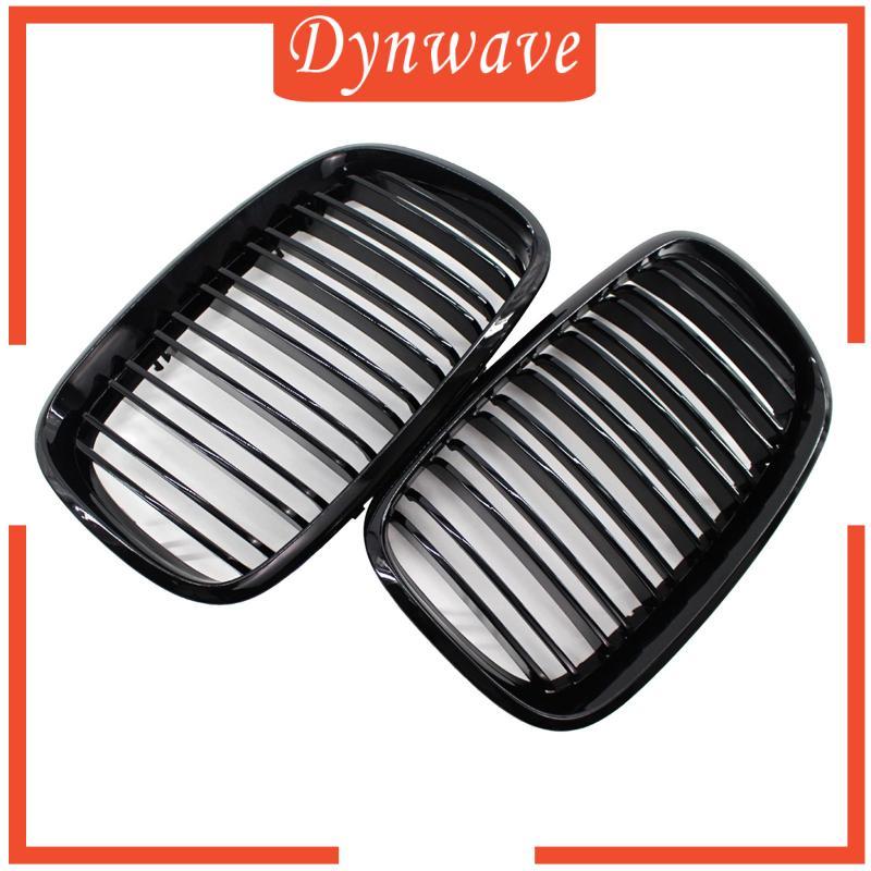 Double Slats Black Sport Front Grill Kidney Grill Set ABS cho X Series X5 E70 X6 E71 M Thay thế trực