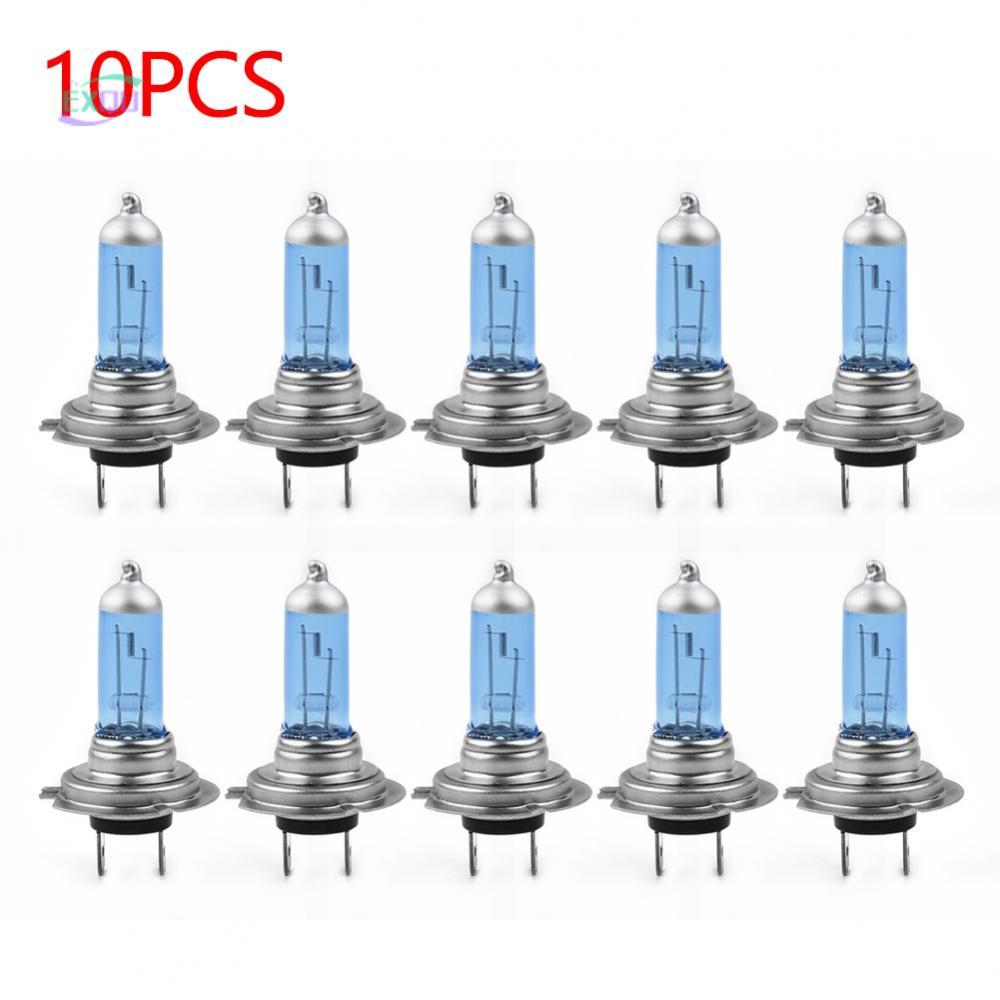 Xenon Bóng Đèn Trắng Sáng Bóng Đèn Halogen 10 Chiếc 55W H7 12V Mới Nhất