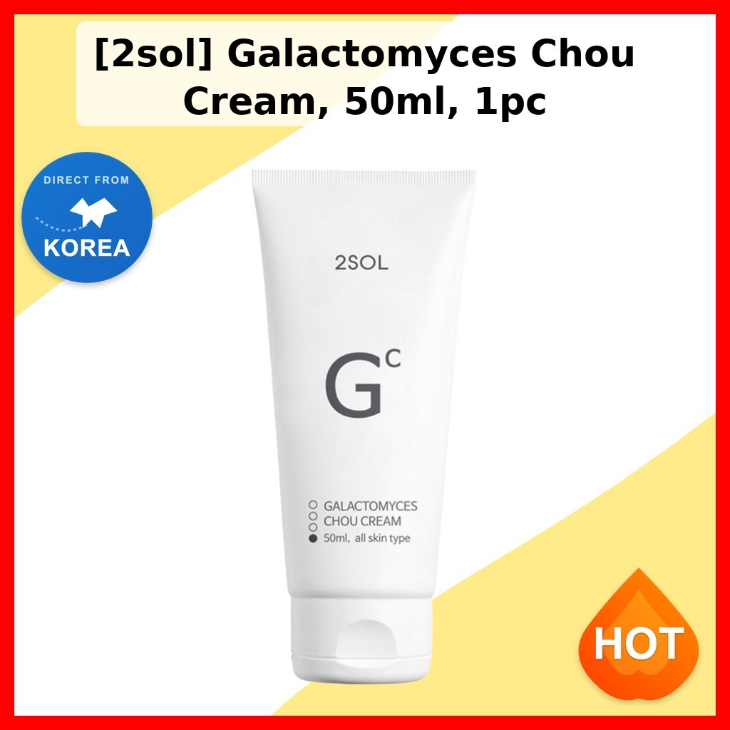 [2sol] Galactomyces Chou Cream, 50ml, 1pc / Kem dưỡng ẩm Hàn Quốc / Kem Galactomyces / 100% Authenti